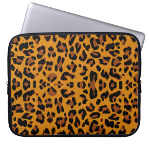 Muster Leopard-Hintergrund Laptopschutzhülle