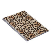 Muster Leopard-Hintergrund Notizblock (Rechte Seite)