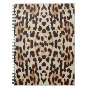 Muster Leopard-Hintergrund Notizblock