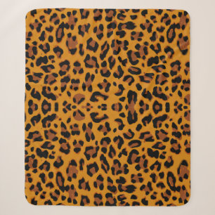 Muster Leopard-Hintergrund Sherpadecke