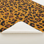 Muster Leopard-Hintergrund Sherpadecke (3/4)