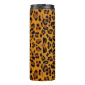 Muster Leopard-Hintergrund Thermosbecher (Rückseite)