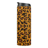 Muster Leopard-Hintergrund Thermosbecher (Nach rechts gedreht)