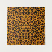 Muster Leopard-Hintergrund Wandteppich (Vorderseite (Horizontal))