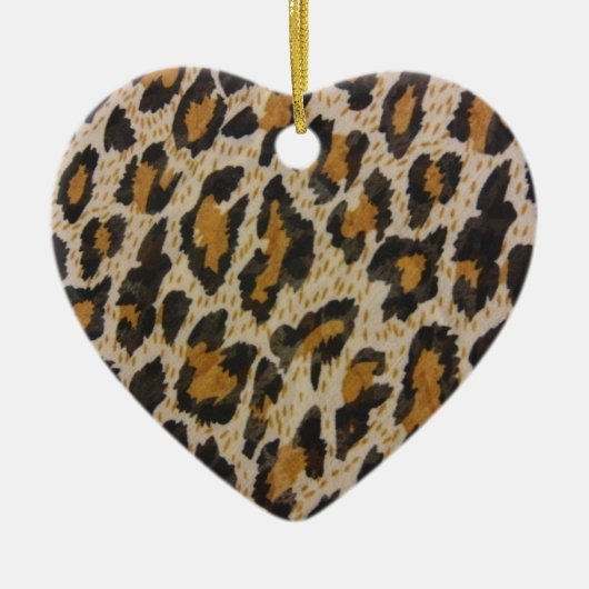 Muster — Leopard Keramikornament (Vorne)