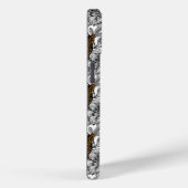 Muster Leopard & Peonies Case-Mate iPhone Hülle (Rückseite / Rechts)