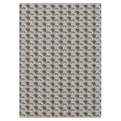 Muster Leopard & Peonies Tischdecke (Vorderseite)