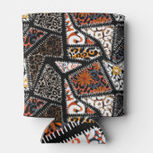 Muster Leopard Zebra Design Muster Dosenkühler (Rückseite)