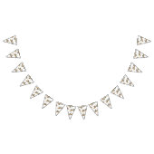 Muster-Libellenhintergrund Wimpelkette (Alle)