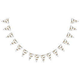 Muster-Libellenhintergrund Wimpelkette