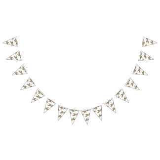 Muster-Libellenhintergrund Wimpelkette