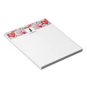 Muster-Liebe für Muster-Herz und -Buchstaben Notizblock (angewinkelt)