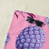 Muster Lilac & Pink Pineapples Strandtuch (Beispiel)