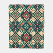 Muster Litauens Fleecedecke (Vorderseite)