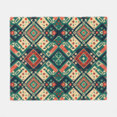 Muster Litauens Fleecedecke (Vorderseite (Horizontal))