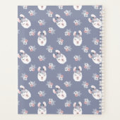 Muster Llamas & Blume Planer (Rückseite)