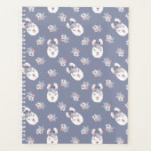 Muster Llamas & Blume Planer (Vorderseite)