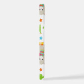 Muster Llamas, Niedlich Llamas, Alpacas, Kakteen iPhone Hülle (Rechte Seite)