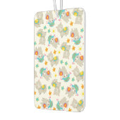 Muster Llamas, Niedliche Llamas, Alpacas, Blume Autolufterfrischer (Links)