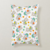 Muster Llamas, Niedliche Llamas, Alpacas, Blume Dekokissen (Vorderseite(Vertikal))