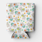 Muster Llamas, Niedliche Llamas, Alpacas, Blume Dosenkühler (Vorderseite)