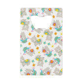 Muster Llamas, Niedliche Llamas, Alpacas, Blume Geldbeutel Flaschenöffner (Vorderseite)