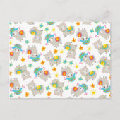 Muster Llamas, Niedliche Llamas, Alpacas, Blume Postkarte (Vorderseite)