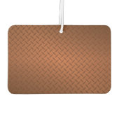 Muster-Look für Kupfer-Diamantplatte Autolufterfrischer (Rückseite)