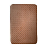 Muster-Look für Kupfer-Diamantplatte Badematte (Vorderseite Vertikal)