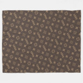 Muster Louis Vuitton Fleecedecke (Vorderseite (Horizontal))