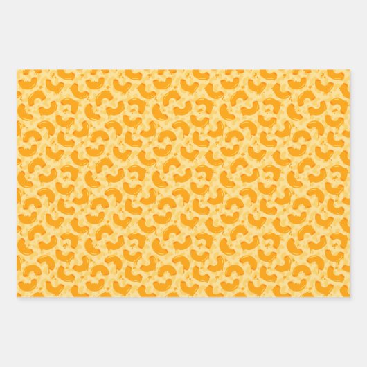 Muster Macaroni und Käse Geschenkpapier Set (Vorderseite 3)