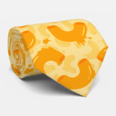 Muster Macaroni und Käse Krawatte (Gerollt)