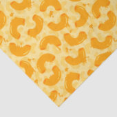 Muster Macaroni und Käse Seidenpapier (Ausschnitt)
