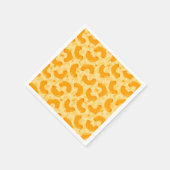 Muster Macaroni und Käse Serviette (Ecke)