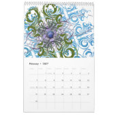 Muster-Manie-Kunst Kalender (Feb 2027)