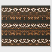 Muster-Matt-Verpackungspapier, 76 cm x 1,8 m Geschenkpapier (Flach)