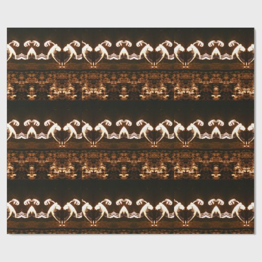 Muster Matte Wrapping Paper, 30 in x 2 ft Geschenkpapier (Flach)