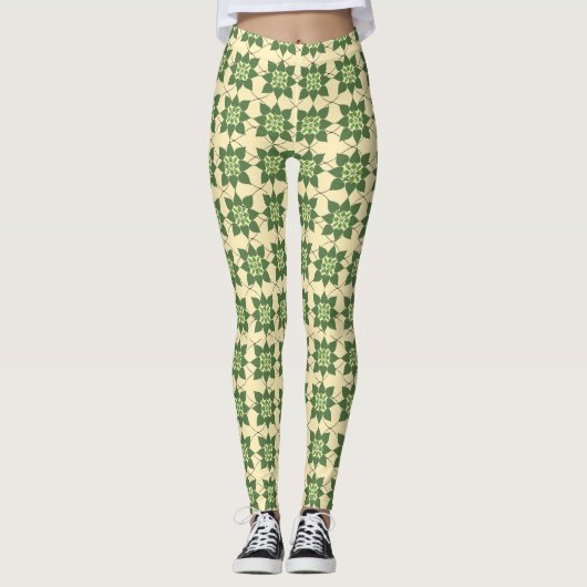 Muster meines Designs Leggings (Vorderseite)