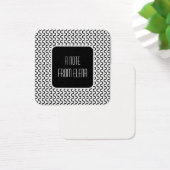 Muster-Meldungshinweise für schwarze und weiße Ret (Schreibtisch)