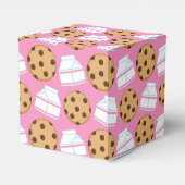 Muster Milch und Cookies Geschenkschachtel (Rückseite)