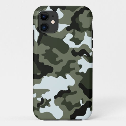Muster militärischer Camouflage Case-Mate iPhone Hülle (Rückseite)