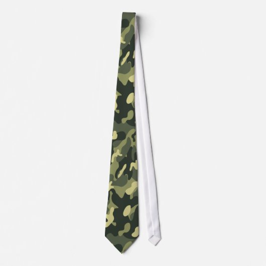 Muster militärischer Camouflage Krawatte (Vorderseite)