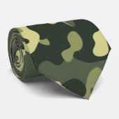 Muster militärischer Camouflage Krawatte (Gerollt)