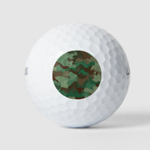 Muster militärischer Streitkräfte Golfball