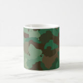 Muster militärischer Streitkräfte Kaffeetasse (Mittel)