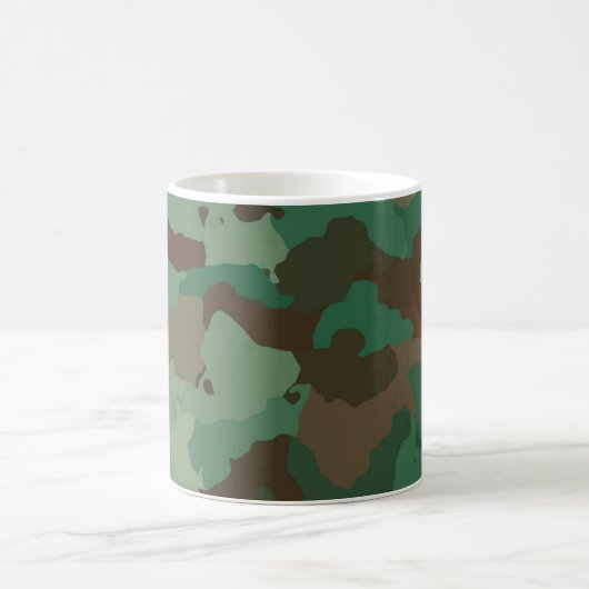 Muster militärischer Streitkräfte Kaffeetasse (Mittel)