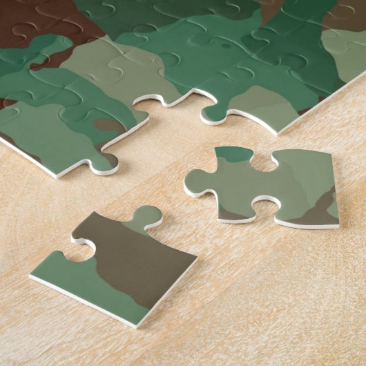 Muster militärischer Streitkräfte Puzzle (Seite)