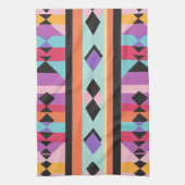 Muster-Mischung für Retro Geometric Geschirrtuch (Vertikal)