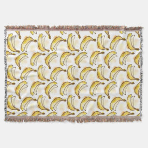 Muster mit Banane Decke