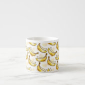 Muster mit Banane Espressotasse (Vorderseite)